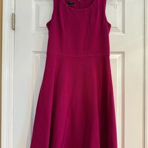Talbots Fuchsia Sleeveless Mini Dress